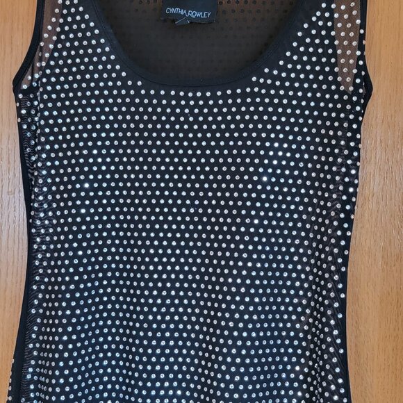 Cynthia Rowly Crystal Mesh Dress - Picture 3 of 5